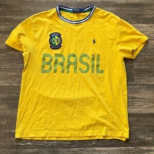 Polo Ralph Lauren Brazil soccer shirt jersey M